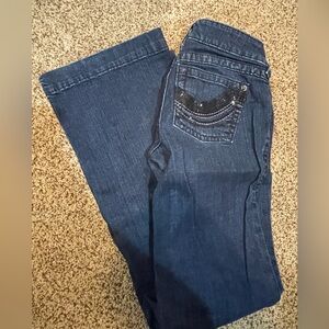 Wide legged boot cut 26L jean for sale